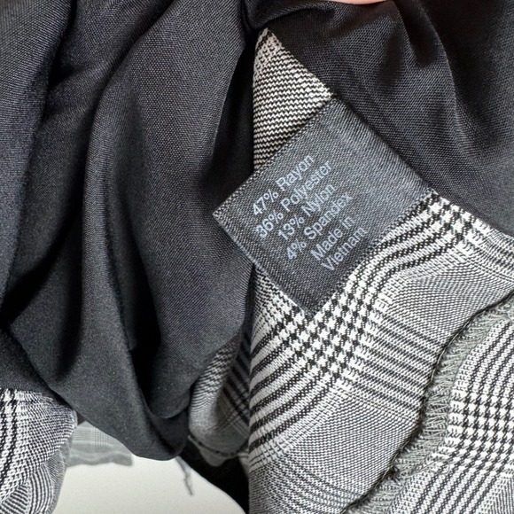 Lane Bryant Plaid Blazer Size 22 Career Office Business Academia Workwear Preppy - Picture 6 of 9